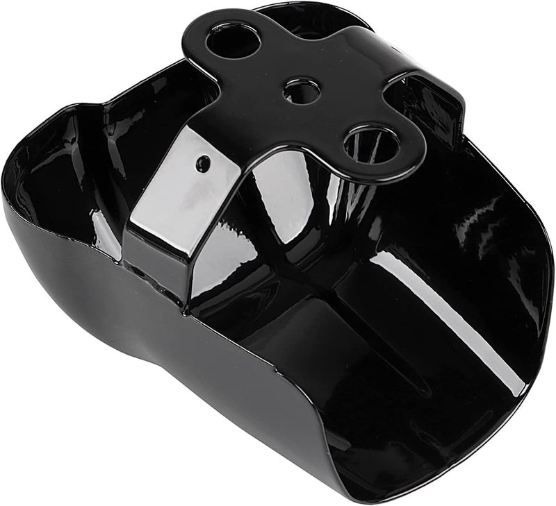 XMMT Vivid Black Waterfall Horn Cover Compatible For Harley Touring Electra Glide Street Glide Road Glide Ultra Classic 1995-2023 - Image 5